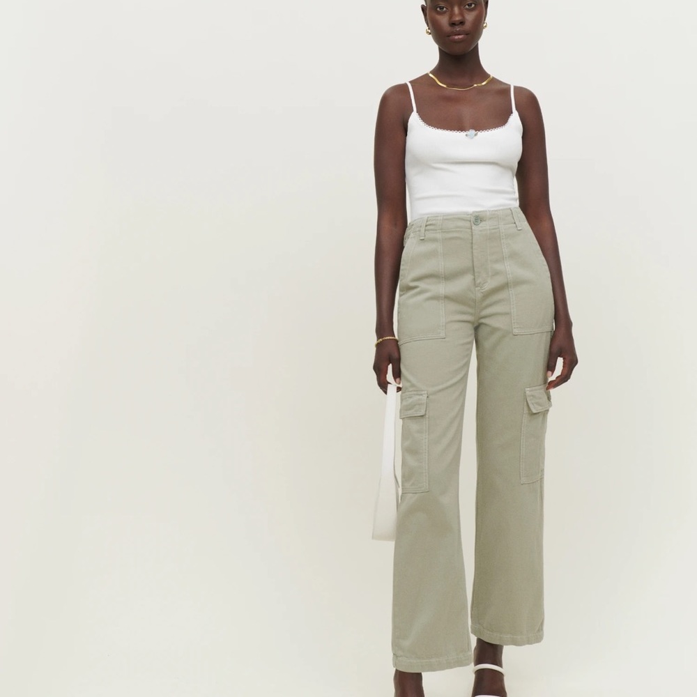 Rayne High Rise Utility Pants from Reformation